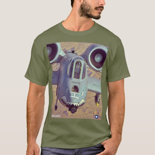 A-10C THUNDERBOLT II Tシャツ (正面)