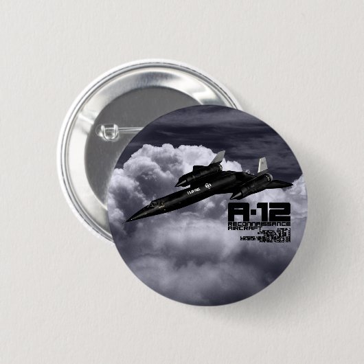 A-12 缶バッジ (正面&裏面)