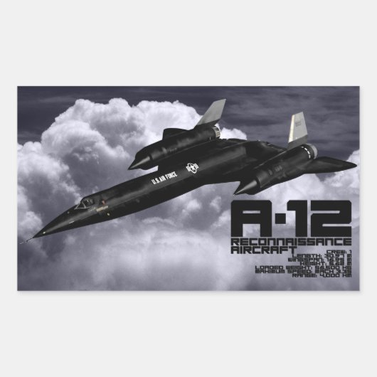 A-12 長方形シール (正面)