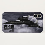 A-12 iPhone X ケース<br><div class="desc">A-12はロッキードのスカンク工場によって設計され、中央情報局(CIA)のために製造された偵察機である。</div>
