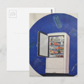 A 1930s era refrigerator ad ポストカード (正面/裏面)