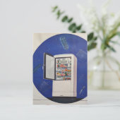 A 1930s era refrigerator ad ポストカード (スタンド正面)