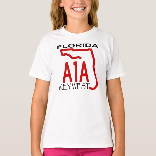 A-1-A Key Westライト Tシャツ (正面)
