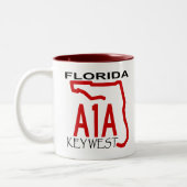 A-1-A Key West ツートーンマグカップ (左)