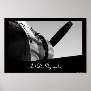 A-1D Skyraider ポスター
