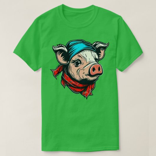 A 4の子豚 Tシャツ (デザイン正面)