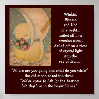 a-6ウィンキン、ブラインド、うなずき ポスター