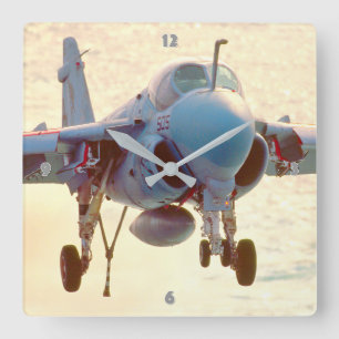 A-6侵入者 スクエア壁時計