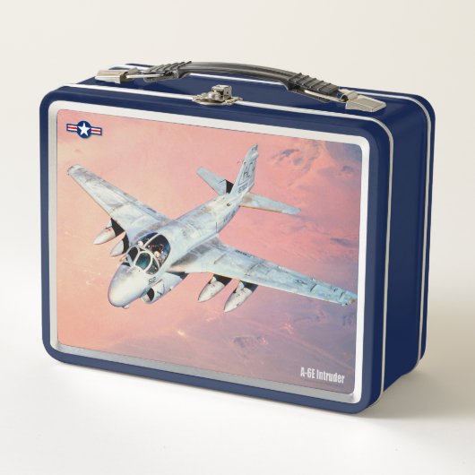 A-6侵入者 メタルランチボックス (正面)
