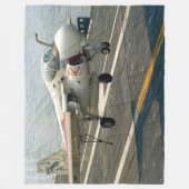 A-6E侵入者 フリースブランケット (正面)