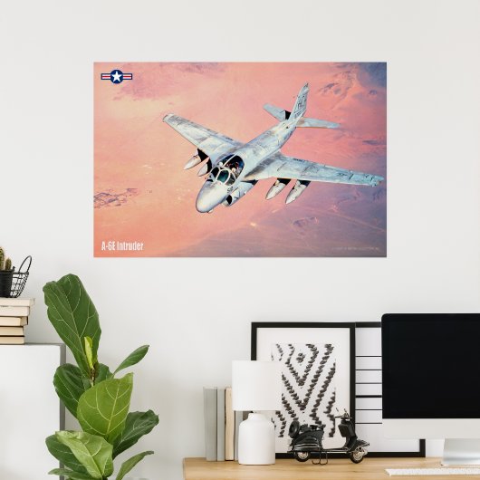 A-6E侵入者 ポスター (ホームオフィス)