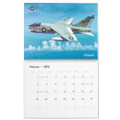 A-7コルセアII カレンダー (2月 2026)