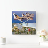 A-7コルセアII スクエア壁時計 (ホーム)