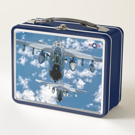 A-7コルセアII メタルランチボックス (正面)