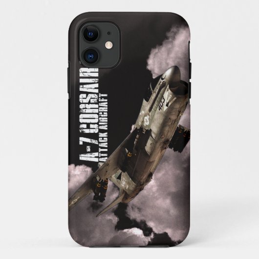 A-7コルセアII Case-Mate iPhoneケース (裏面)