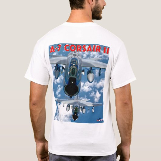A-7コルセアII Tシャツ (裏面)