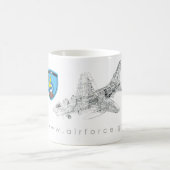 A-7海賊のOlymposのマグ コーヒーマグカップ (中央)