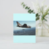 A-7落下するサプライズ ポストカード (スタンド正面)