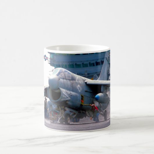 A-7EコルセアII コーヒーマグカップ (中央)