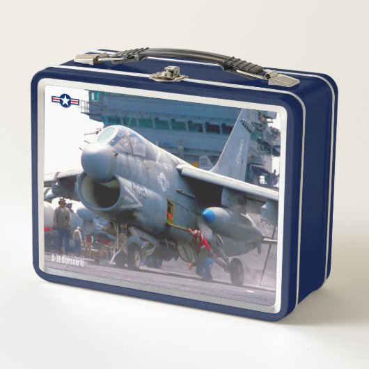 A-7EコルセアII メタルランチボックス (正面)