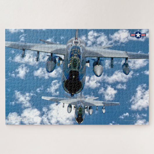 A-7K CORSAIR II (20x30インチ) ジグソーパズル (横)
