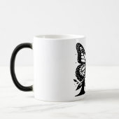 A Alphabet black butterfly モーフィングマグカップ (左)