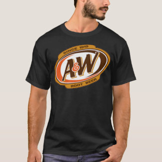 A and W Root Beer Logo Since 1919      Classic T-S Tシャツ