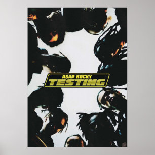 A$AP ROCKY TESTING A3サイズ拡張アルバム ポスター