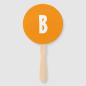 A B クイズ解答パドルサイン ハンドファン (裏面)
