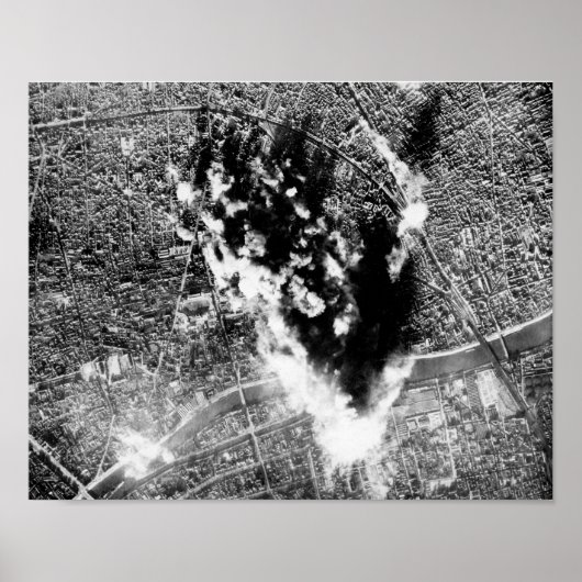 A B-17から爆撃で見る – パ走リ第2次世界大戦1943 ポスター (正面)