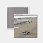 A B-1Bランサーがエイエルソン空軍基地に到着 マグネット (正面/裏面)