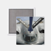 A B-2スピリットの航空機が定位置に着く マグネット (正面/裏面)