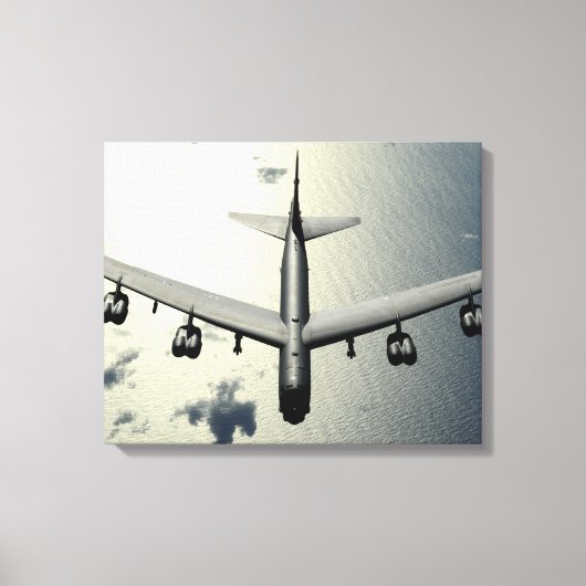 A B-52ストラトフォートレス2 キャンバスプリント (正面)