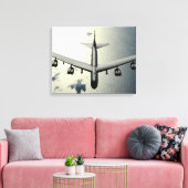 A B-52ストラトフォートレス2 キャンバスプリント (インサイチュ (リビング))