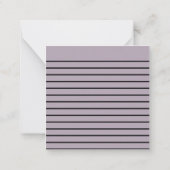 A Baby Brewing ノートカード (裏面)