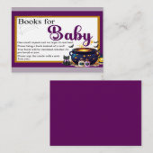 A Baby Brewing _Books for Baby ノートカード (正面/裏面)