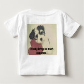 A Baby brings ベビーTシャツ (裏面)