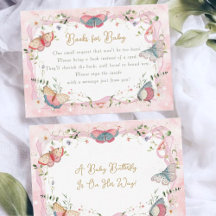 A Baby Butterfly Is On Her Way Baby Shower