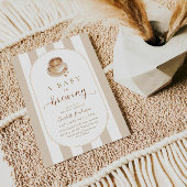 A Baby is Brewing Baby Shower 招待状