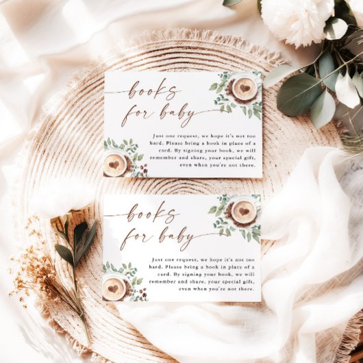 A Baby Is Brewing Baby Shower Books For Baby Card エンクロージャーカード