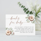 A Baby Is Brewing Baby Shower Books For Baby Card エンクロージャーカード (スタンド正面)