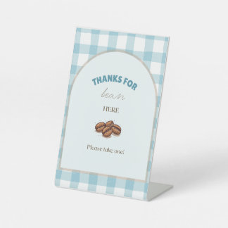 A Baby is Brewing Baby Shower Party Favor Sign 台座サイン