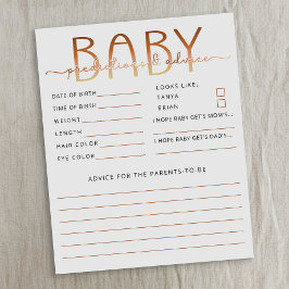 A Baby Is Brewing Coffee Baby Predictions & Advice