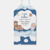 A Baby Is Brewing Coffee Baby Shower  ギフトタグ (正面)