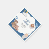 A Baby Is Brewing Coffee Baby Shower  スタンダードカクテルナプキン (角)