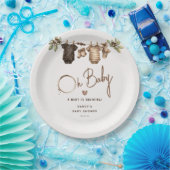 A Baby is Brewing' Coffee Baby Shower ペーパープレート (パーティー)