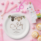 A Baby is Brewing' Coffee Baby Shower ペーパープレート (パーティー)