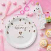 'a Baby is Brewing' Coffee Baby Shower ペーパープレート (パーティー)