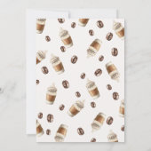 A Baby is Brewing' Coffee Baby Shower 招待状 (裏面)