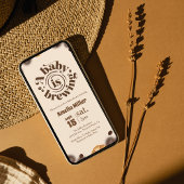 A Baby is Brewing Coffee Baby Shower 招待状